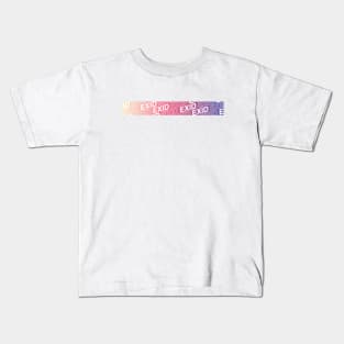 EXID Gradient Stripe Kids T-Shirt